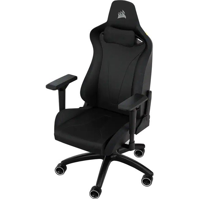 Corsair TC200 Gaming Chair - Soft Fabric - Black/Black