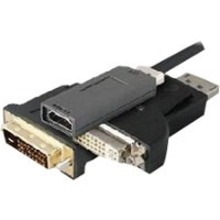 AddOn 3ft DisplayPort Male to HDMI Male Black Cable Which Requires DP++ For Resolution Up to 2560x1600 (WQXGA)
