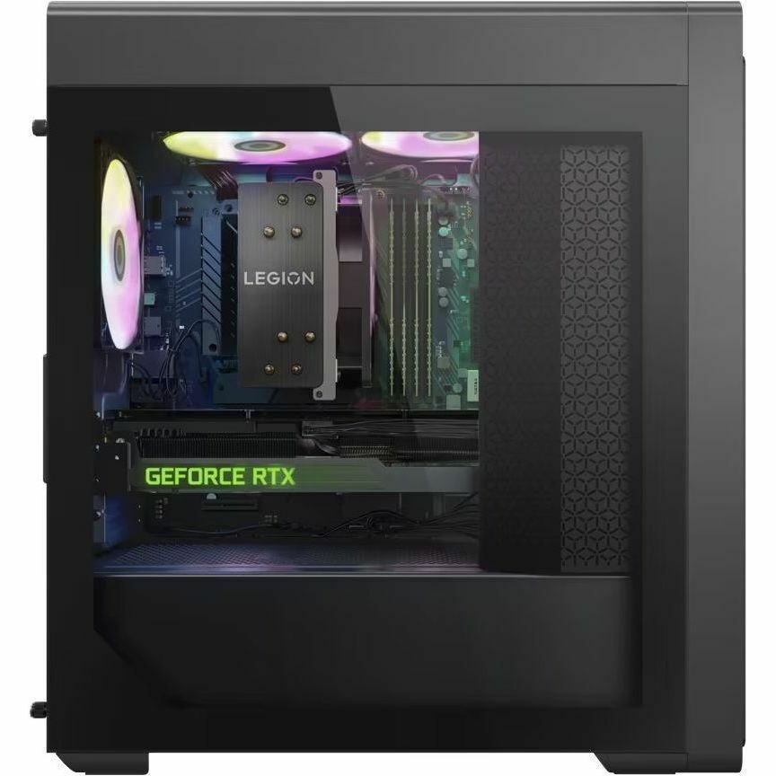 Lenovo Legion T5 26IRB8 90UT0016US Gaming Desktop Computer - Intel Core i7 13th Gen i7-13700F - 16 GB - 1 TB SSD - Tower - Storm Gray