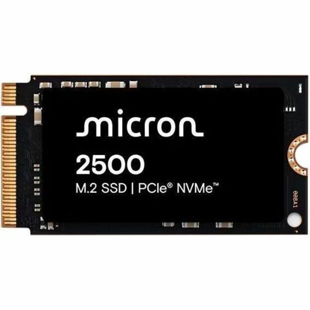 Micron 2500 1 TB Solid State Drive - M.2 2230 Internal - PCI Express NVMe