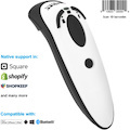 Socket Mobile DuraScan® D730, Laser Barcode Scanner, White