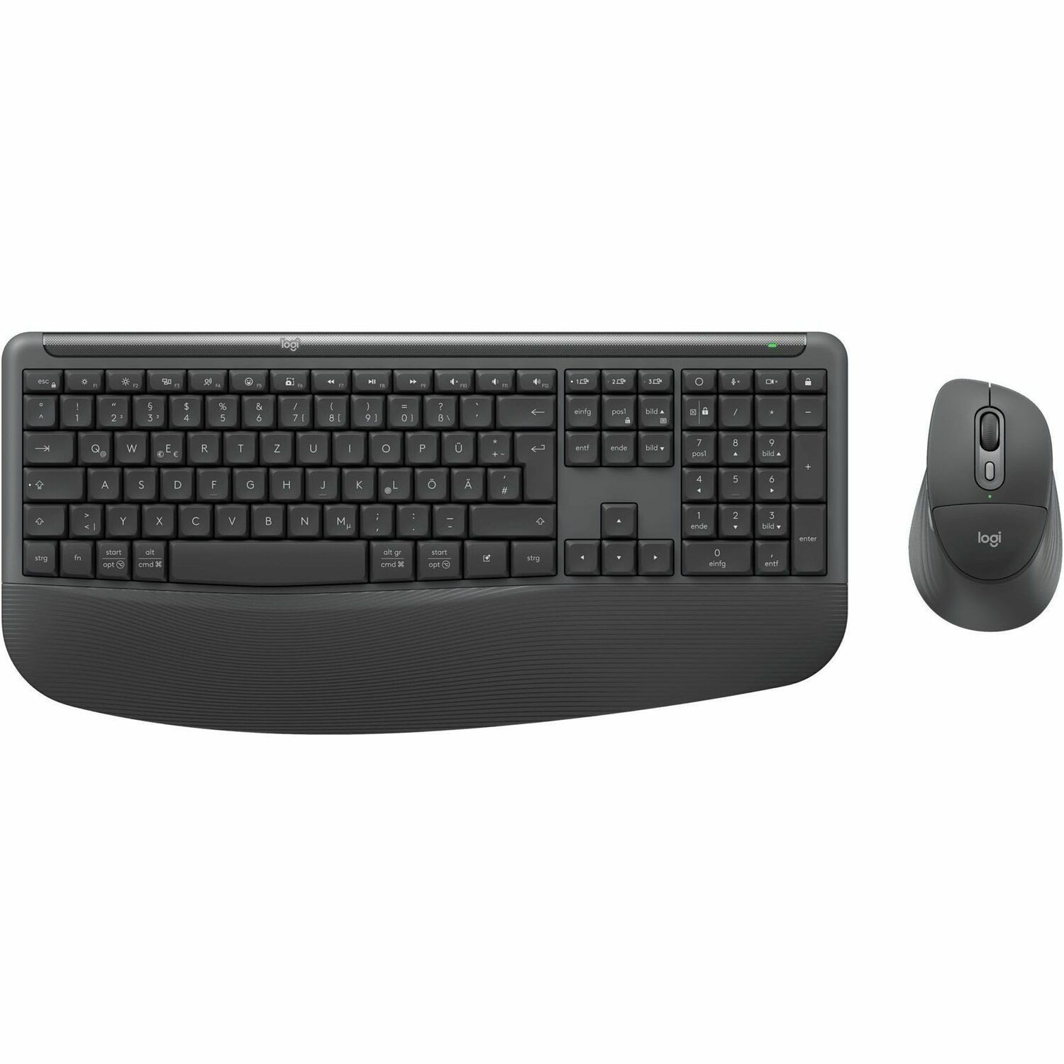 Logitech Signature Comfort Plus MK880 Toetsenbord en muis - Duits