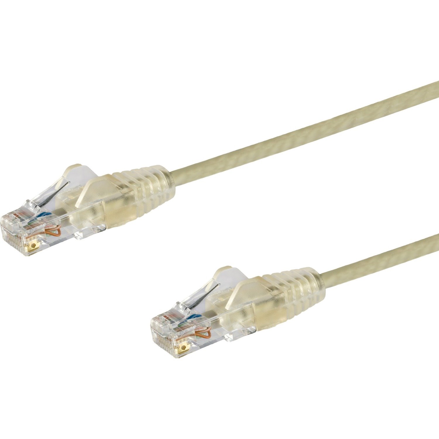 StarTech.com 3 ft CAT6 Cable - Slim CAT6 Patch Cord - Gray - Snagless RJ45 Connectors - Gigabit Ethernet Cable - 28 AWG - LSZH (N6PAT3GRS)