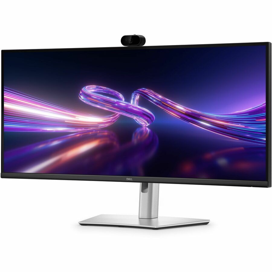 Dell Pro P P3426WEV 34" Klasse Webcam UW-QHD Gebogen scherm LCD-monitor - 21:9 - Zwart - TAA Compliant