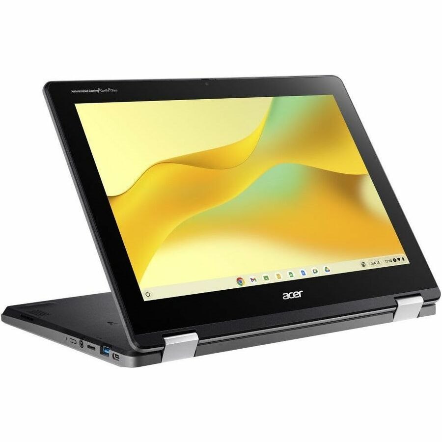 Acer Chromebook Spin 512 R856TN R856TN-TCO-C2V7 30.5 cm (12") Touchscreen Convertible 2 in 1 Chromebook - HD+ - 60 Hz - Intel N-Series N100 - 4 GB - 64 GB Flash Memory - English (UK) Keyboard - Black