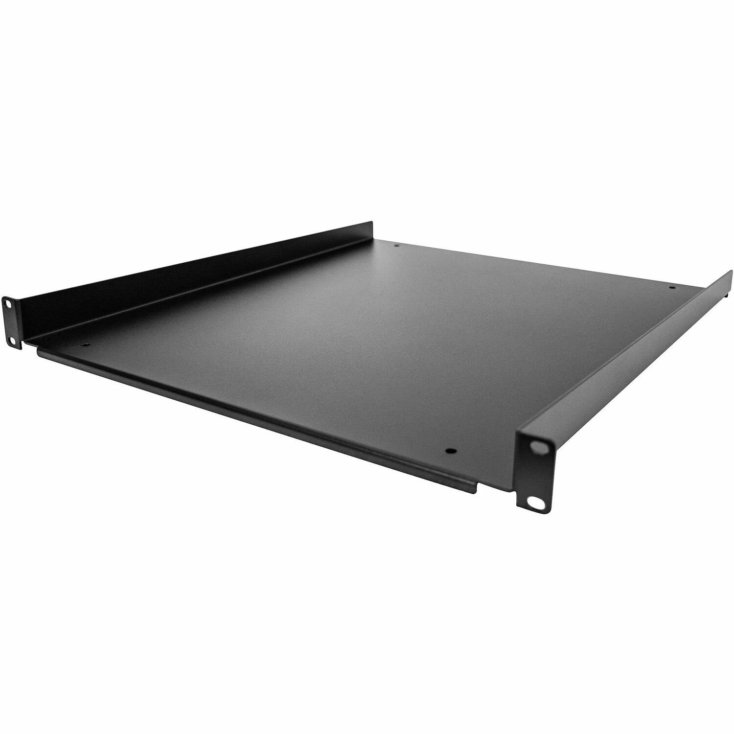 StarTech.com 1U Server Rack Cabinet Shelf - Fixed 20" Deep Cantilever Rackmount Tray for 19" Data/AV/Network Enclosure w/cage nuts, screws