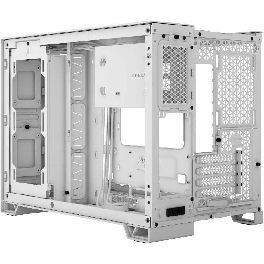 Corsair 2500X Mid-Tower Dual Chamber PC Case - White