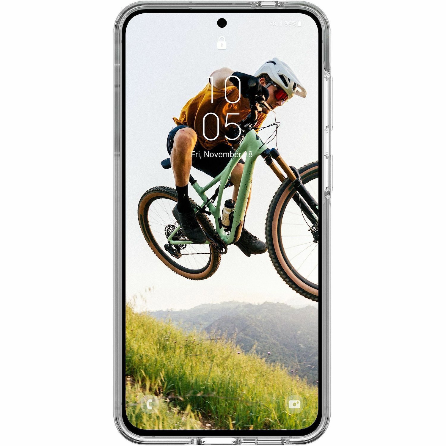 UAG Scout Clear Galaxy A57 Case - Clear