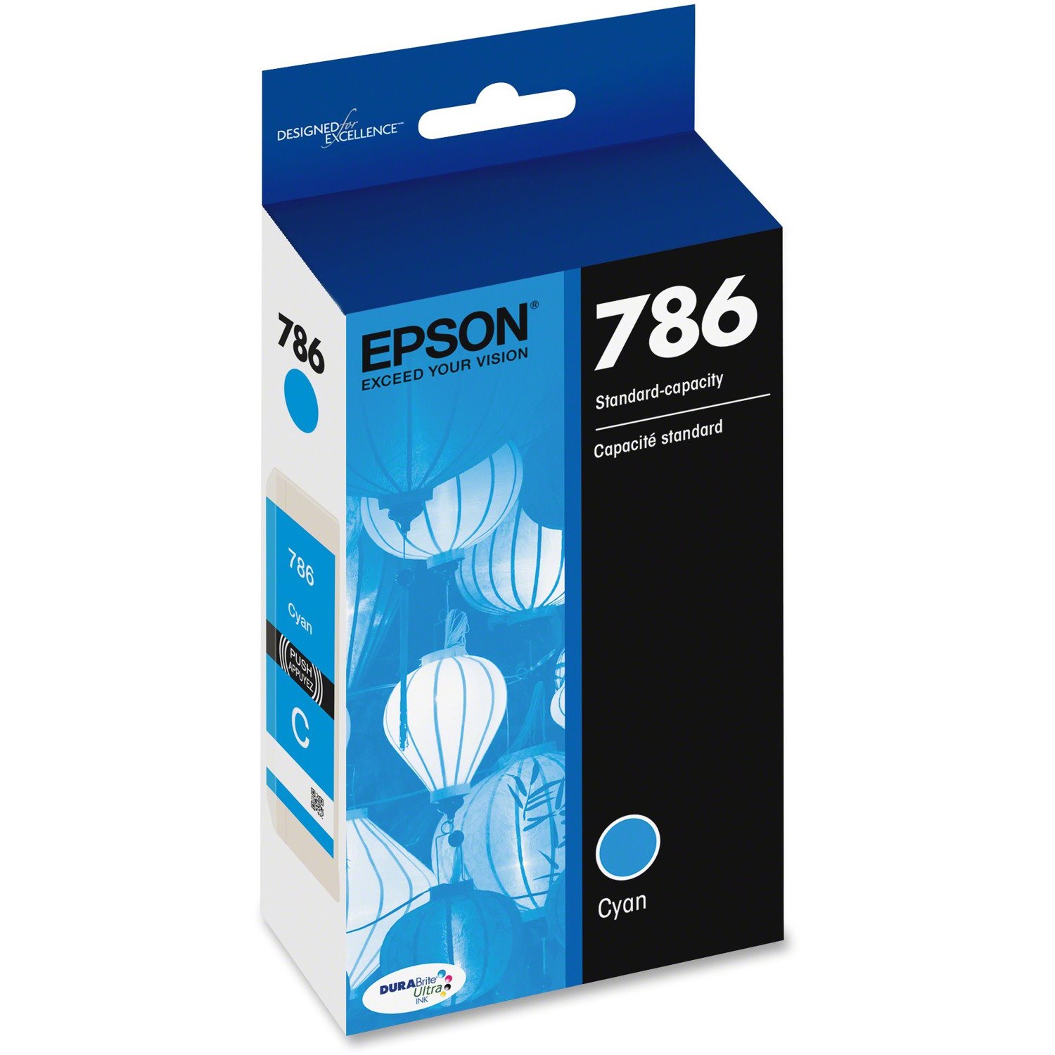 Epson DURABrite Ultra 786 Original Inkjet Ink Cartridge - Cyan - 1 Each