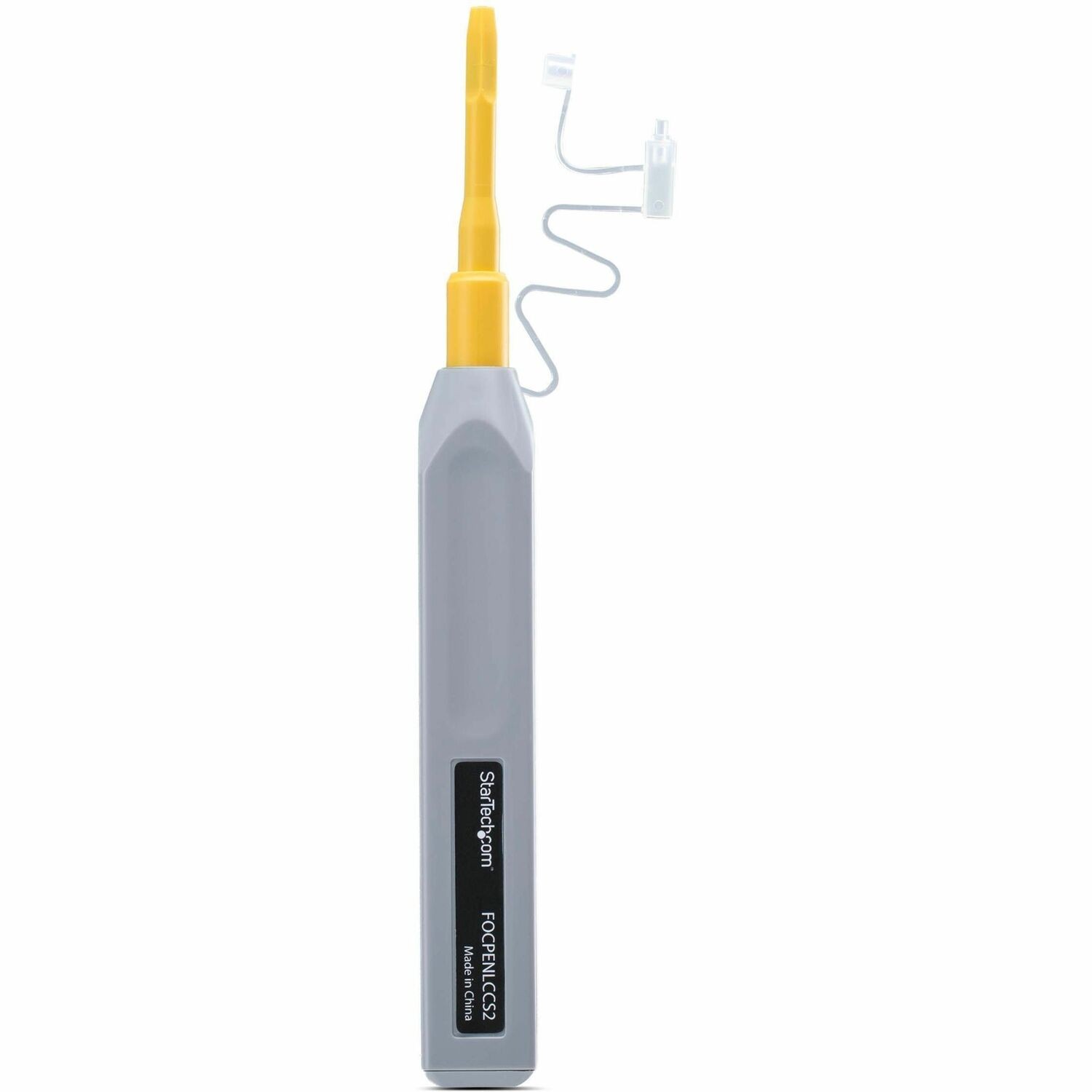 StarTech Fiber Optic Cleaning Pen, LC Fiber Cleaner for LC/CS Connectors and Ports, For 800+ Cleanings
