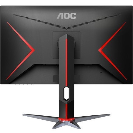 AOC 24G2 24" Class Full HD Gaming LCD Monitor - 16:9 - Black Red