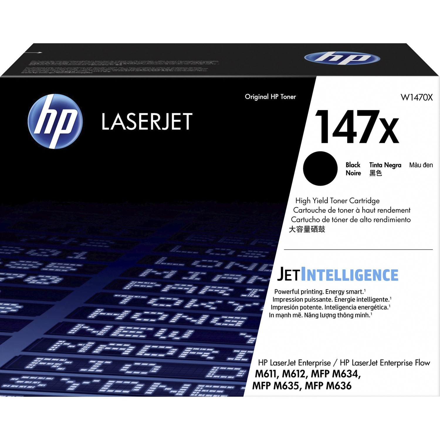 HP 147X Hoch Kapazität Laserdruck Tonerkartusche - Schwarz - Originaler Pack