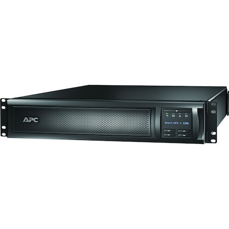 APC Smart-UPS X, Line Interactive, 2200VA, Rack/tower convertible 2U, 100V-127V, 6x 5-15R+2x 5-20R NEMA, SmartSlot, Extended runtime