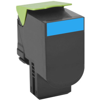 Lexmark Unison 702HC Original High Yield Laser Toner Cartridge - Cyan Pack