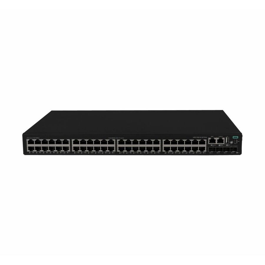 HPE Comware 5100 5150 EI 48 Ports Manageable Ethernet Switch - Gigabit Ethernet, 10 Gigabit Ethernet - 10/100/1000Base-T, 1000Base-X, 10GBase-X
