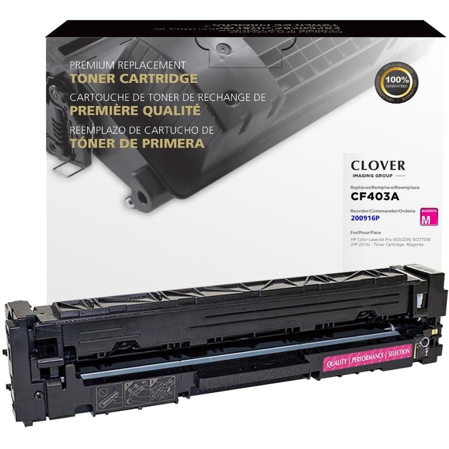 Clover Imaging Remanufactured Magenta Toner Cartridge for HP 201A (CF403A)