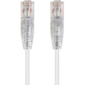 Monoprice SlimRun Cat6 28AWG UTP Ethernet Network Cable, 5ft White