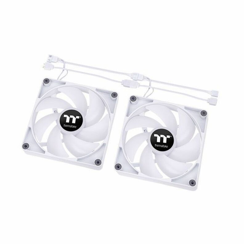 Thermaltake CT120 ARGB Sync PC Cooling Fan White (2-Fan Pack) - 2.0 Pack