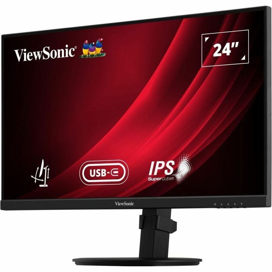ViewSonic VG2409-MHDU-2 24" Class Full HD LED Monitor - 16:9 - Black