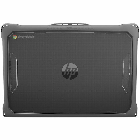 MAXCases Extreme Shell-F2 Slide Case for HP Fortis X360 Chromebook G3/G5 11" & HP X360 (Non-Fortis) G4/G3 (Gray/Clear)