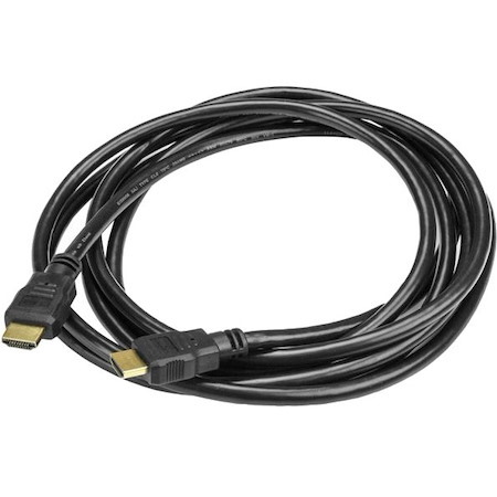 StarTech.com 10ft/3m HDMI Cable, 4K High Speed HDMI Cable with Ethernet, Ultra HD 4K 30Hz Video, HDMI 1.4 Cable, HDMI Monitor Cord, Black