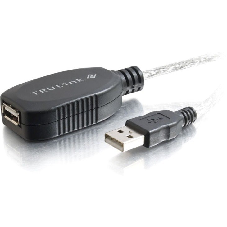 C2G 39.4ft USB Extension Cable - Active USB A to USB A Extension Cable - USB 2.0 - M/F