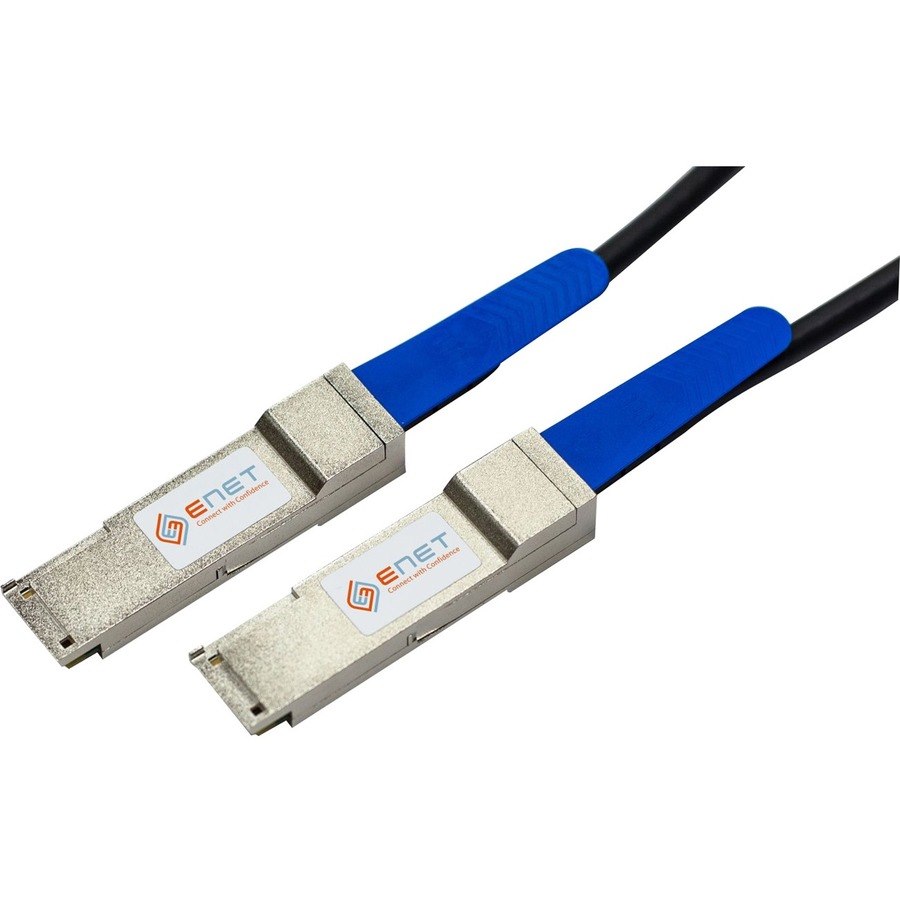 ENET Ruckus (Formerly Brocade) Compatible 40G-QSFP-QSFP-C-0301 TAA Compliant Functionally Identical 40GBASE-CR4 QSFP+ Direct-Attach Copper Cable 3m Active