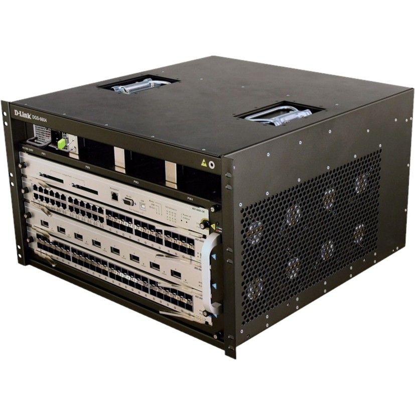 D-Link DGS-6600 DGS-6604 Manageable Switch Chassis
