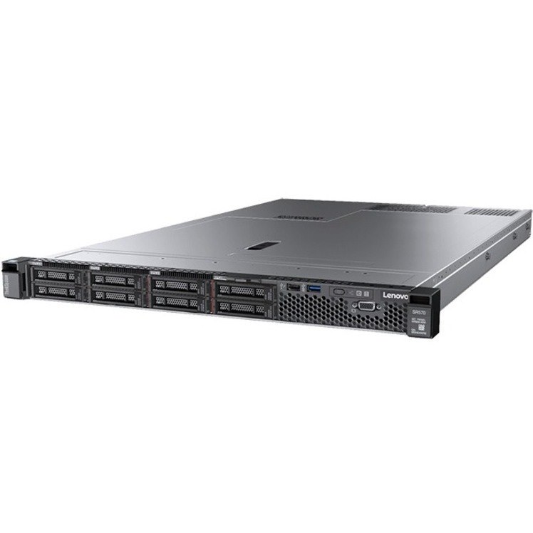 Lenovo ThinkSystem SR530 7X08A09HAU 1U Rack Server - 1 Xeon Silver 4208 2.10 GHz - 16 GB RAM - 12Gb/s SAS, Serial ATA/600 Controller