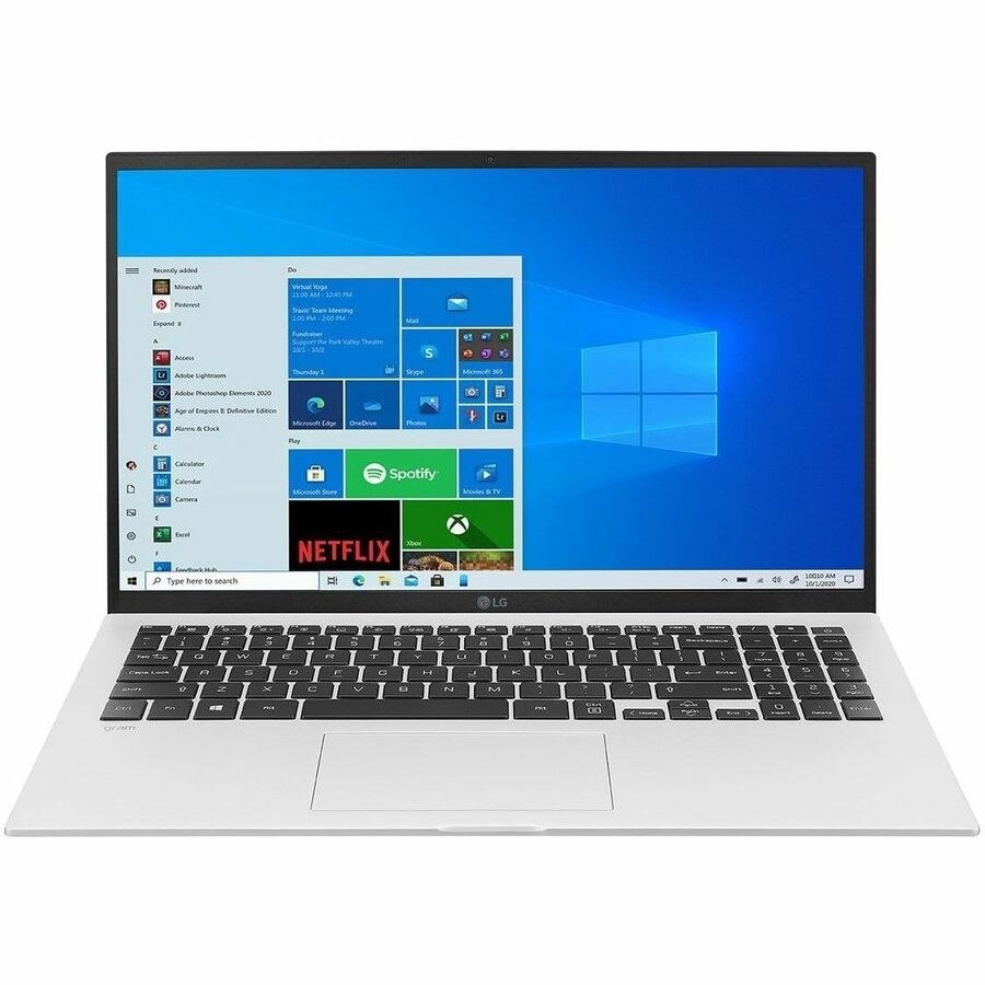 LG gram 15Z90P-N.APS7U1 15.6" Notebook - Full HD - Intel Core i7 11th Gen i7-1165G7 - 16 GB - Silver