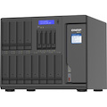 QNAP TVS-H1688X-W1250-32G 16 x Total Bays SAN/NAS Storage System - 5 GB Flash Memory Capacity - Intel Xeon W-1250 Hexa-core (6 Core) 3.30 GHz - 32 GB RAM - DDR4 SDRAM Tower