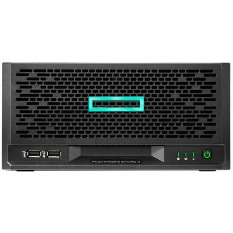 HPE ProLiant MicroServer Gen10 Plus v2 Ultra Micro Tower Server - 1 x Intel Xeon E-2314 2.80 GHz - 16 GB RAM - 1 TB HDD - (1 x 1TB) HDD Configuration - Serial ATA Controller