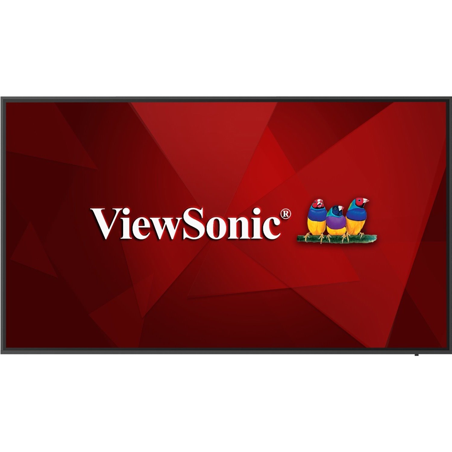 ViewSonic Commercial Display CDE6520-E1 - 4K Integrated Software, WiFi Adapter, Fixed Wall Mount - 450 cd/m2 - 65"