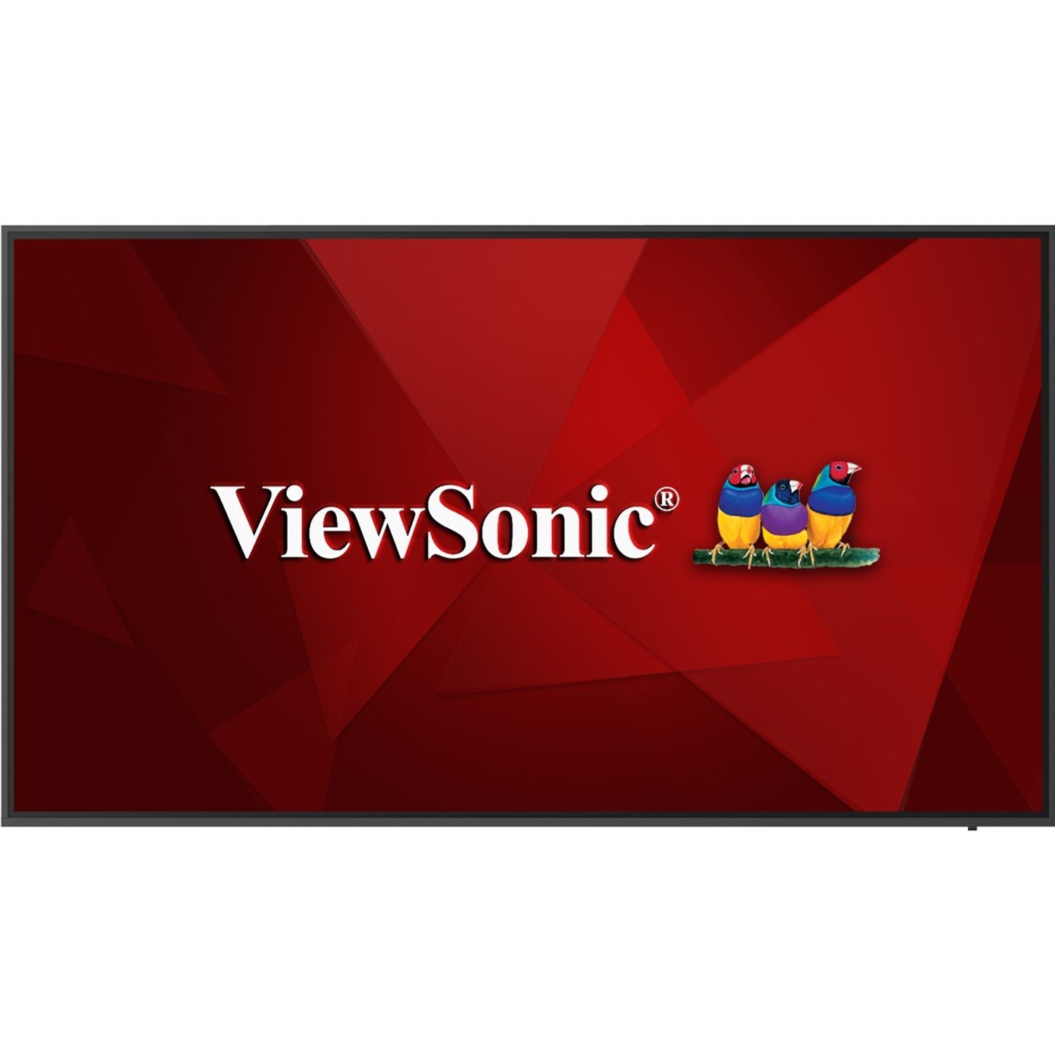 ViewSonic Commercial Display CDE7520-E1 - 4K Integrated Software, WiFi Adapter, Fixed Wall Mount - 450 cd/m2 - 75"