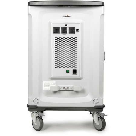 Rocstor Volt C32 PRE-WIRED Charge Cart - Includes 32 USB-C 65W Power Adapters