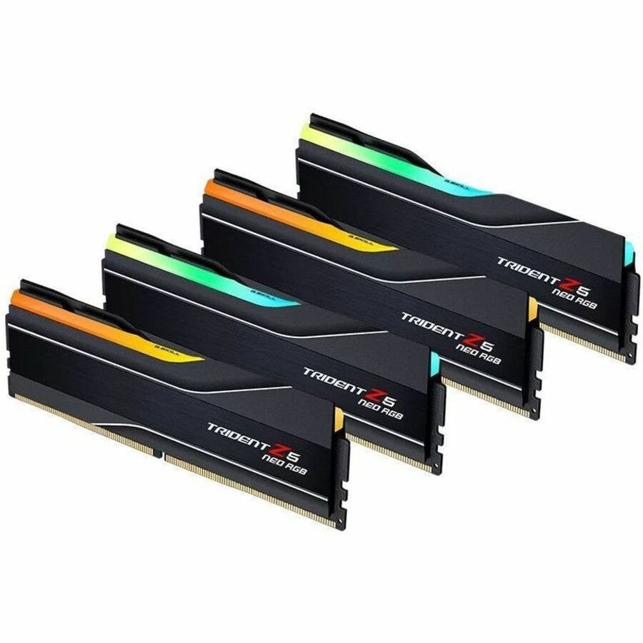 G.SKILL Trident Z5 Neo RGB RAM Module for Motherboard - 256 GB (4 x 64GB) - RGB - DDR5-6000/PC5-48000 DDR5 SDRAM - 6000 MHz - CL36 - 1.25 V