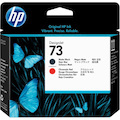 HP 73 Original Inkjet Ink Cartridge - Matte Black, Red - 1 Each
