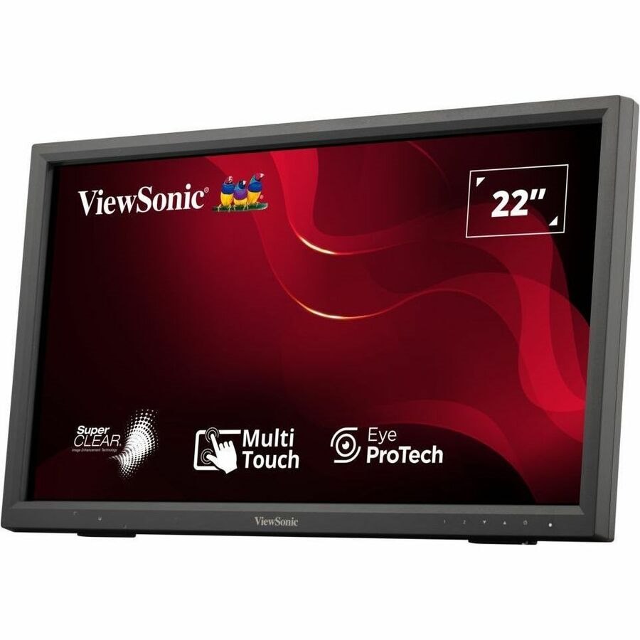 ViewSonic TD2223 22 Zoll Class LED-Touchscreen-Monitor - 16:9 Format - 6,50 ms Reaktionszeit