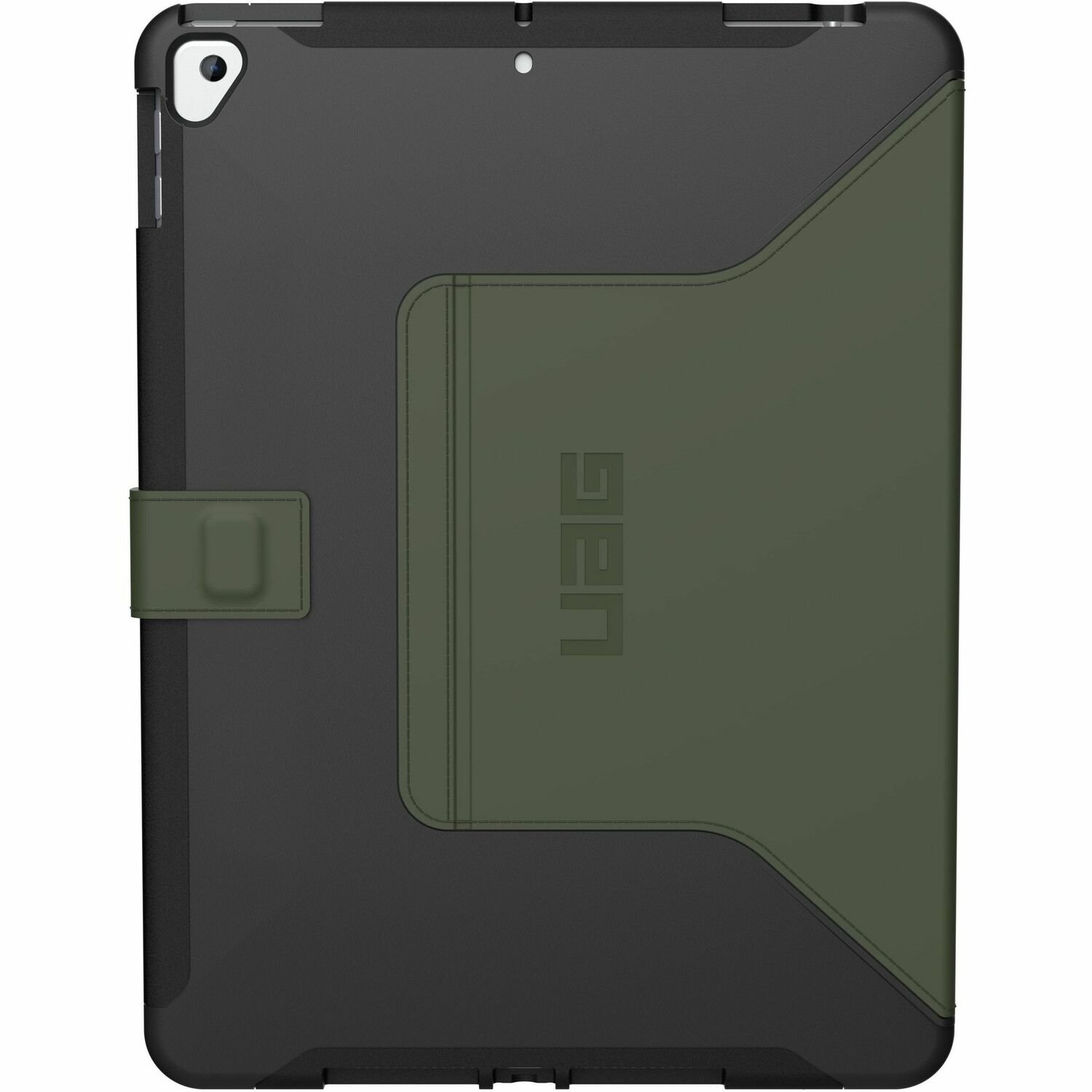 Urban Armor Gear Scout Carrying Case (Folio) for 10.2" Apple iPad (7th Generation), iPad (8th Generation) Tablet - Black
