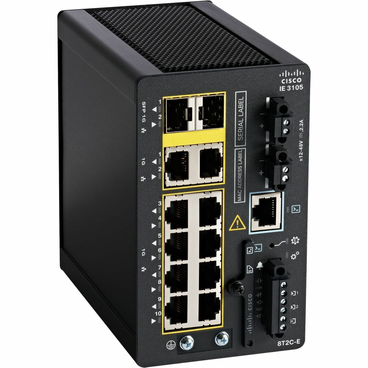 Cisco Catalyst IE3100 Rugged 10 Ports Manageable Ethernet Switch - Gigabit Ethernet - 10/100/1000Base-T, 1000Base-X