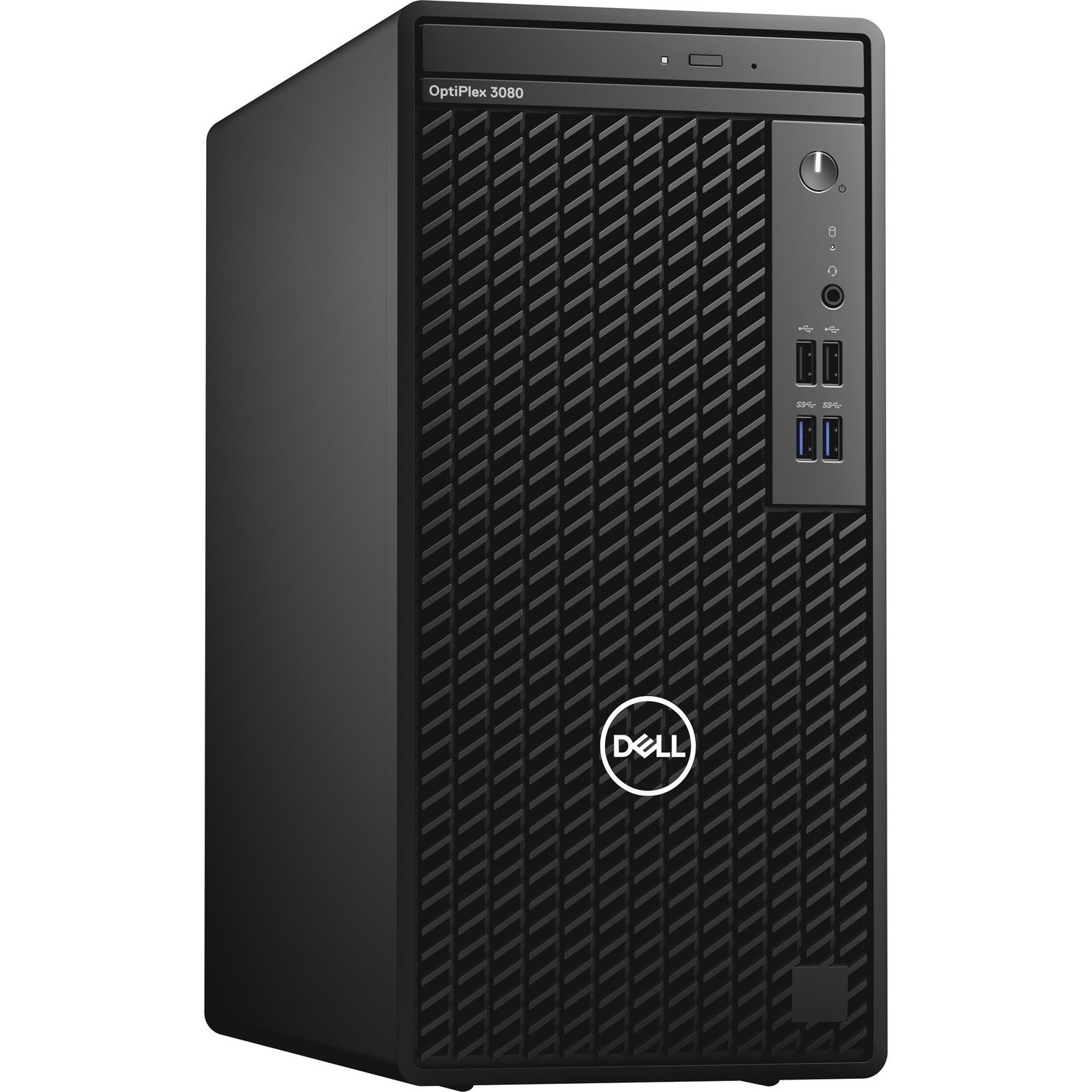 Dell OptiPlex 3000 3080 Desktop Computer - Intel Core i5 10th Gen i5-10505 - 8 GB - 256 GB SSD - Tower - Black