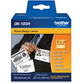 Brother DK1234 - Adhesive Name Badge Labels