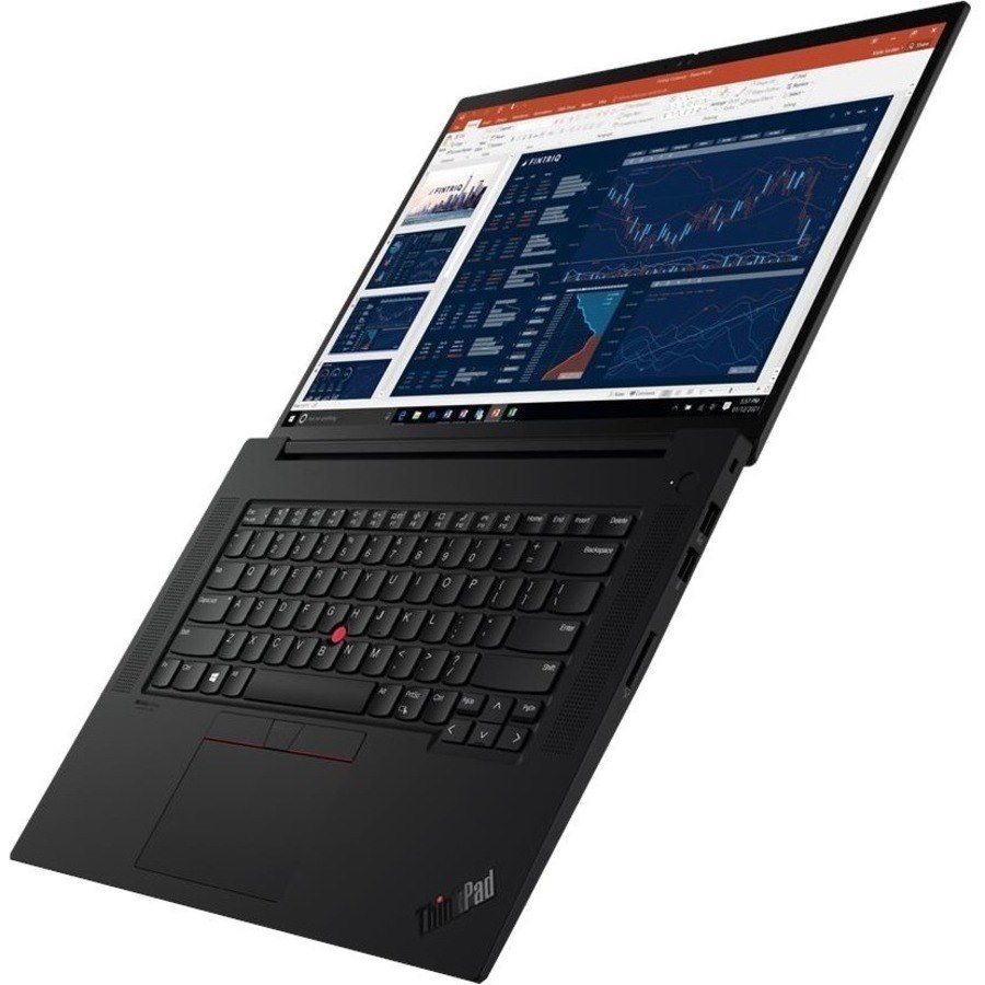 Lenovo ThinkPad X1 Extreme Gen 4 20Y50081US 16" Notebook - WQXGA - Intel Core i7 11th Gen i7-11800H - 16 GB - 512 GB SSD - English Keyboard - Black Paint