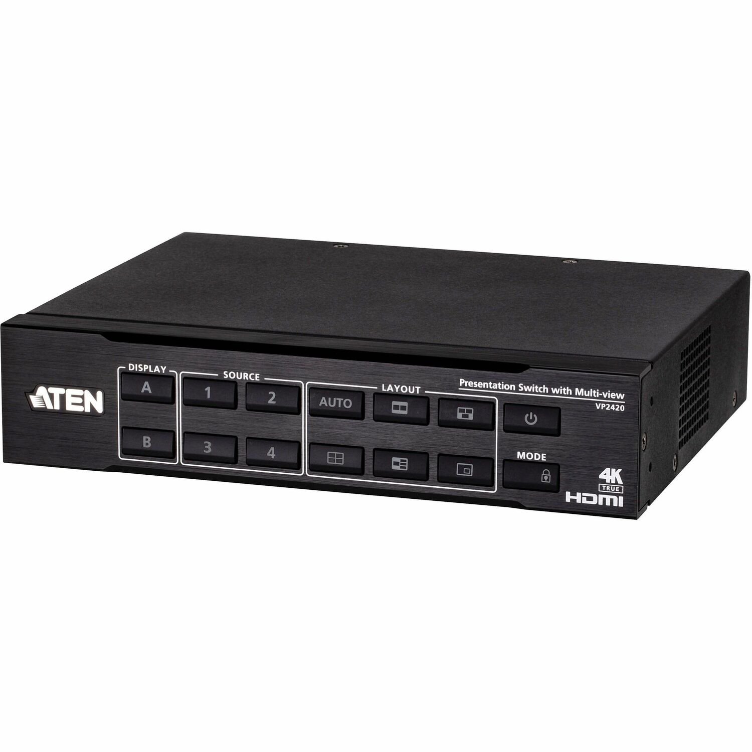 ATEN 4 x 2 True 4K HDMI Presentation Switch with Multi View VP2420