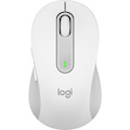 Logitech Signature M650 Mouse - Bluetooth - USB - Optical - 5 Button(s) - 5 Programmable Button(s) - Off White