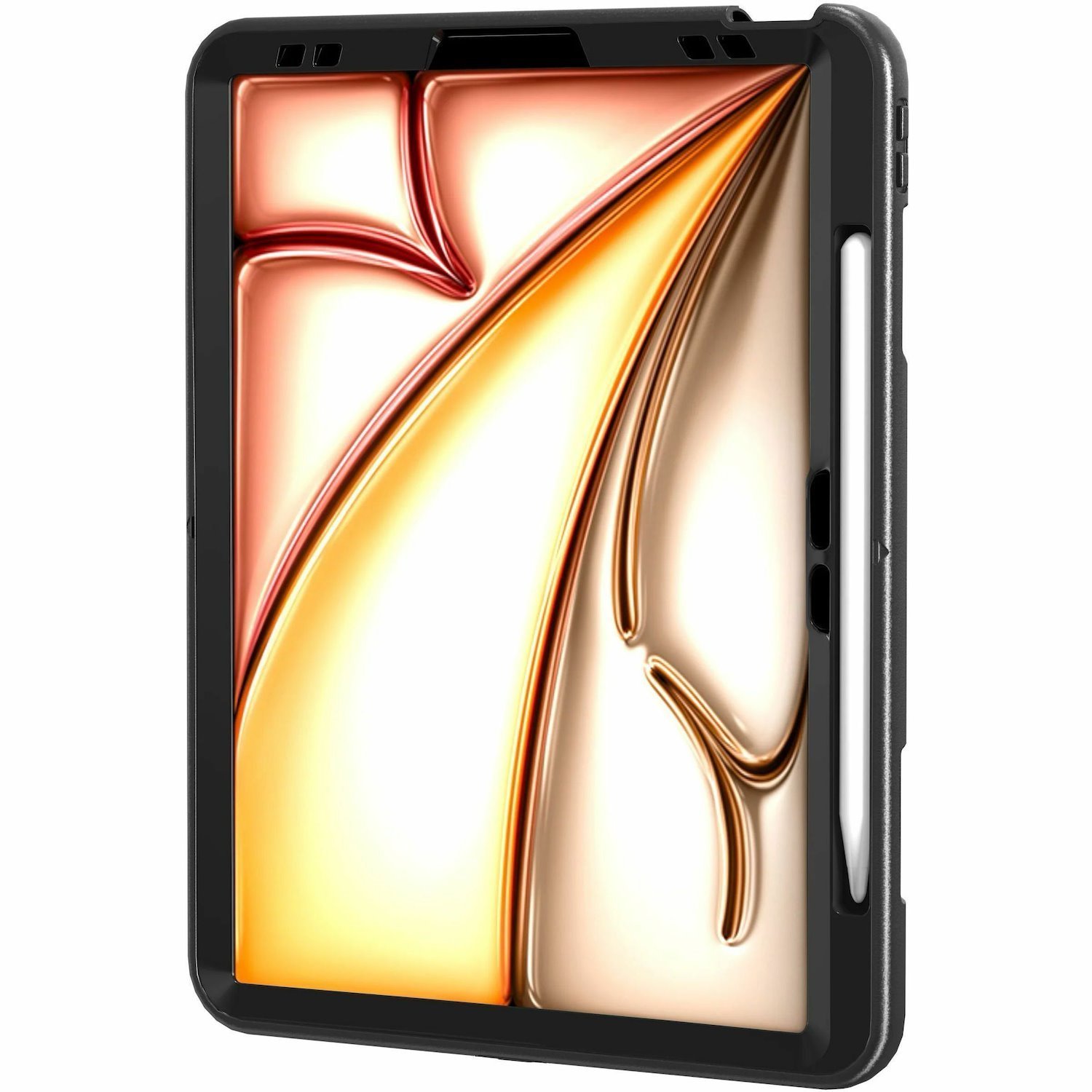 CTA Digital Rugged Carrying Case for 13" Apple iPad Air 13 (2024) Tablet