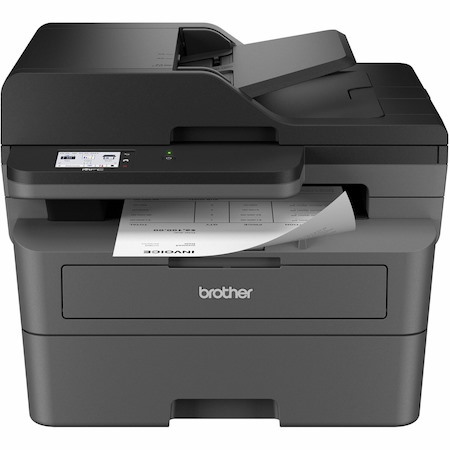 Brother MFC-L2820DW Wireless Laser Multifunction Printer - Monochrome - Grey