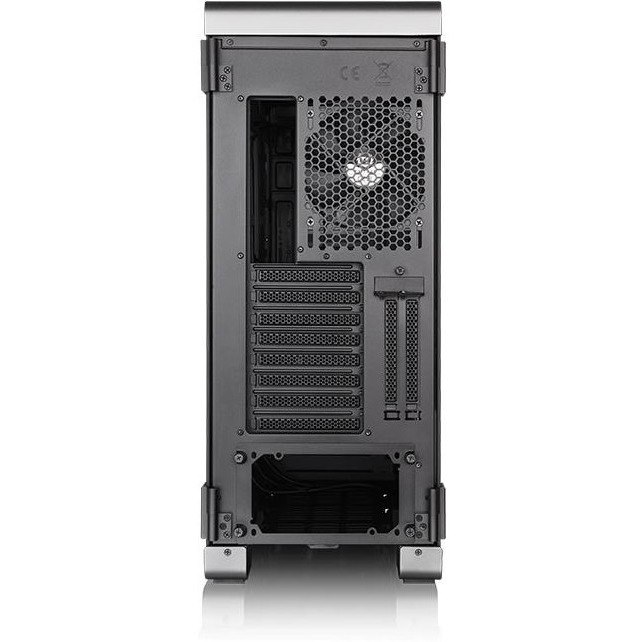 Thermaltake A500 Aluminum TG Computer Case - Mini ITX, Micro ATX, ATX Motherboard Supported - Mid-tower - SPCC, Aluminium - Black, Space Gray