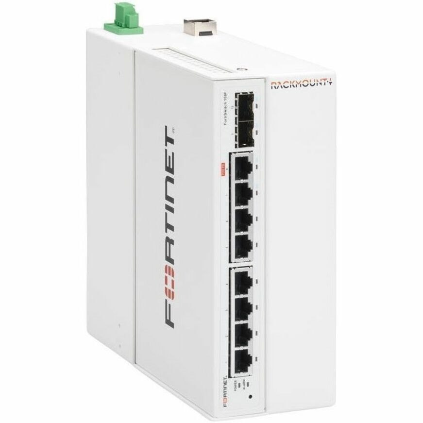 RACKMOUNT.IT FortiDIN Din Rail Mount for Switch - Signal White