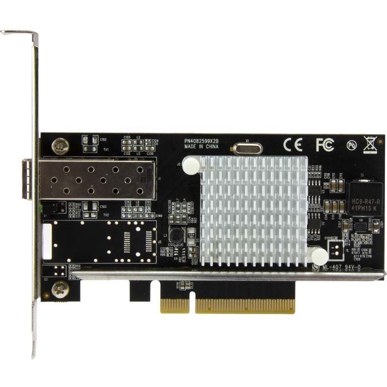 StarTech.com 10G Network Card - MM/SM - 1x Single 10G SPF+ slot - Intel 82599 Chip - Gigabit Ethernet Card - Intel NIC Card